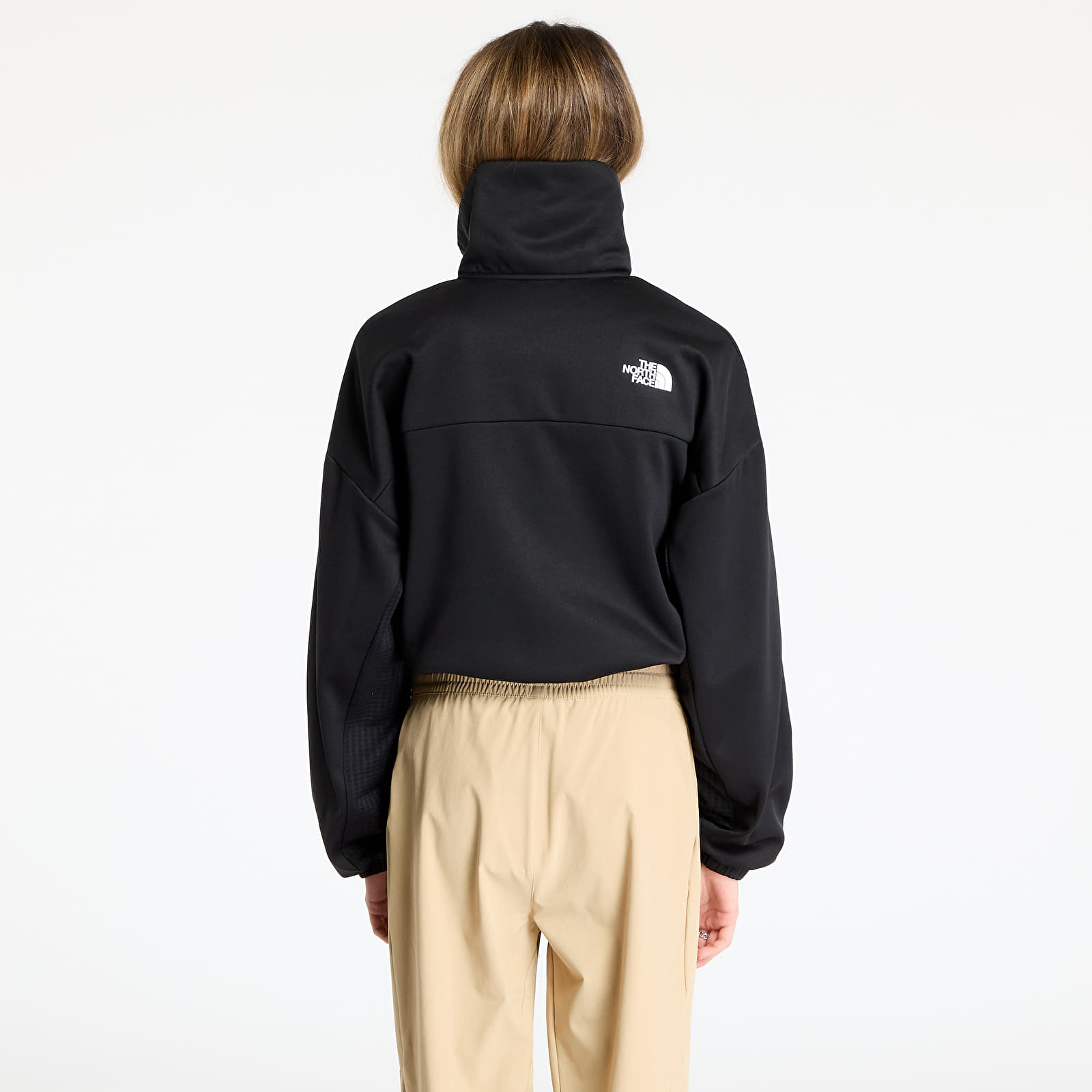 Women's hoodies The North Face Ma Fleece Interest 1/4 Zip Sweashirt TNF Black