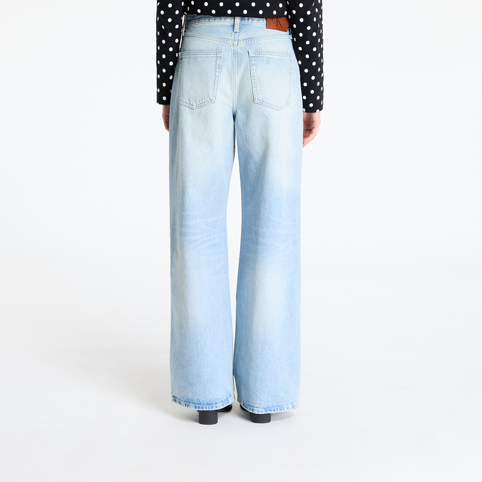 Jeans Calvin Klein Jeans The Wide Leg Light M Jeans Blue