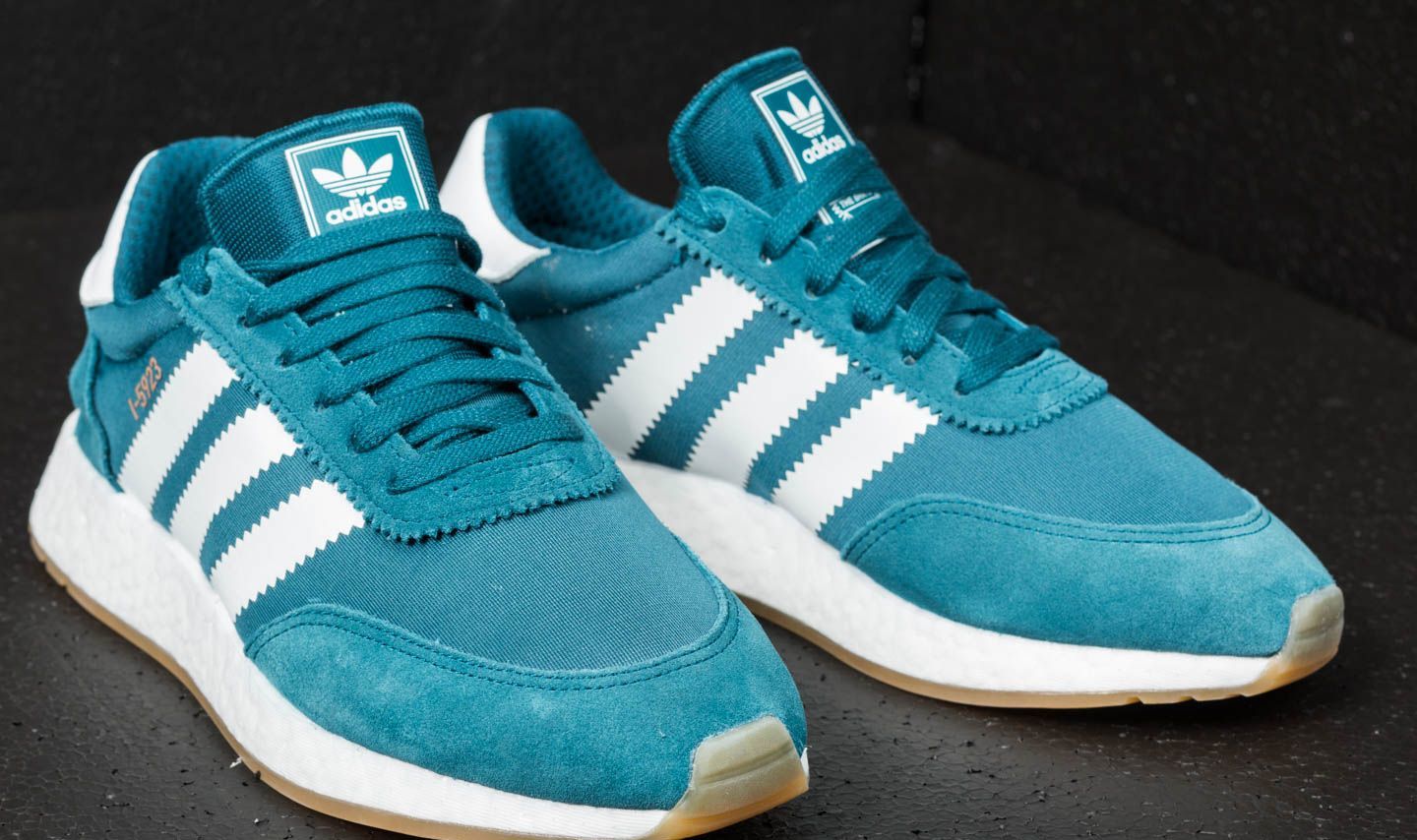 Damen Sneaker und Schuhe adidas I 5923 W Petrol Night Ftw White Gum 3 Footshop