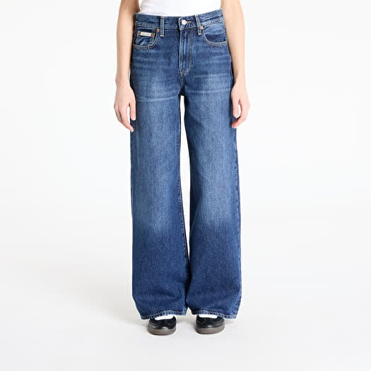 Jeans Calvin Klein Jeans The Wide Leg Tinted Jeans Blue