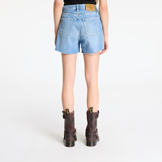 Mom Jeans Pantalones Cortos Denim Mezclilla Pantalones Mom Jeans