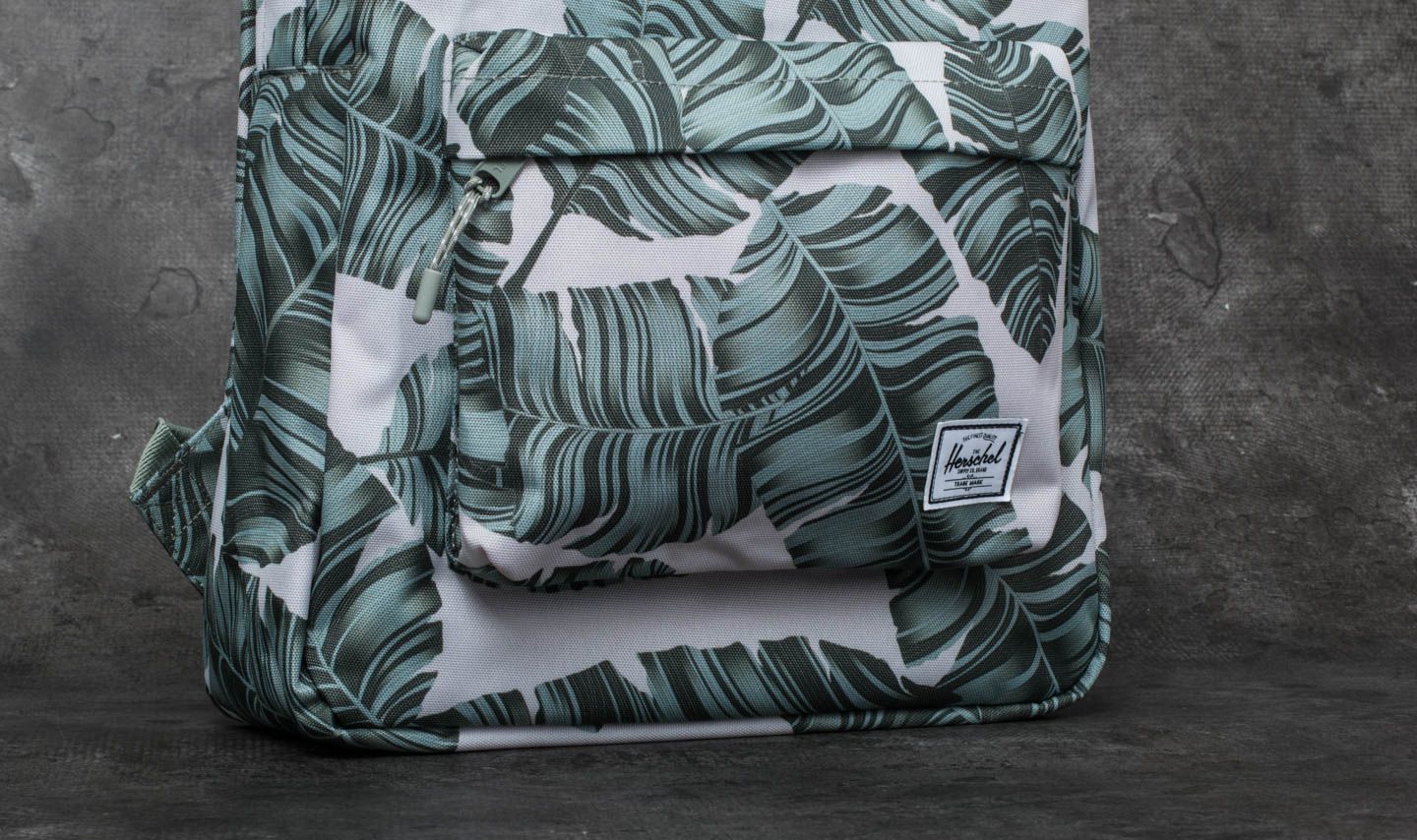 Herschel silver birch palm backpack top