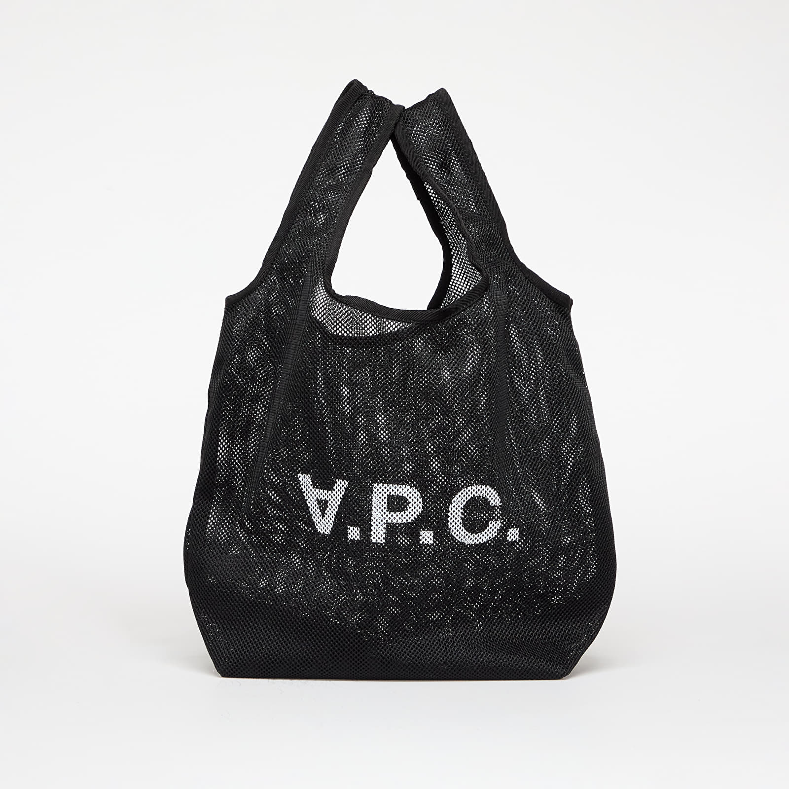 Tašky přes rameno A.P.C. Sac Shopping Rebound Black