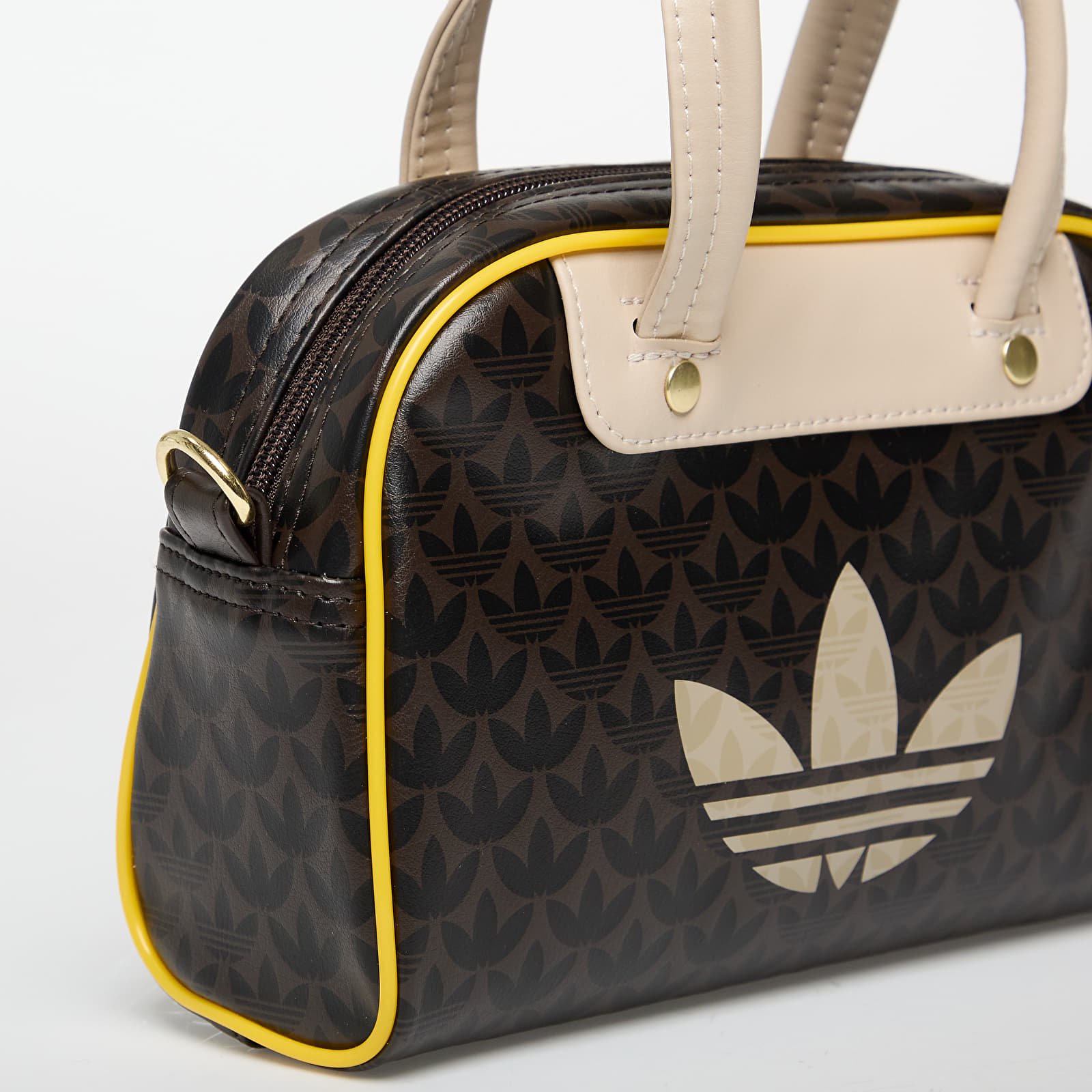 Borse a tracolla adidas Monogram Mini Bowling Bag Dark Brown