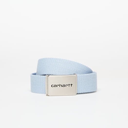 Opasok Carhartt WIP Clip Belt Chrome Air Sky