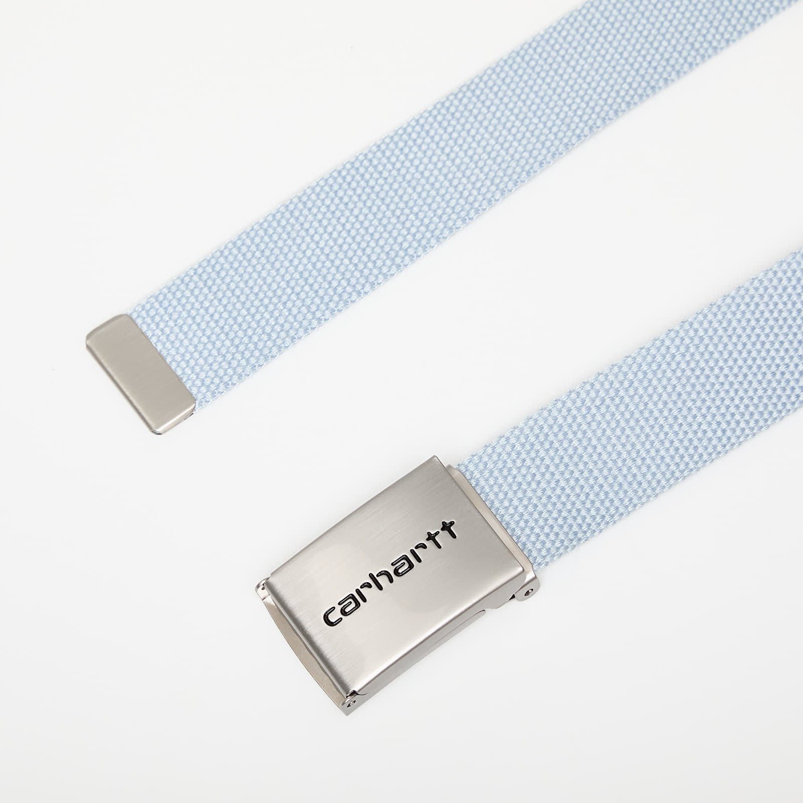 Belts Carhartt WIP Clip Belt Chrome Air Sky