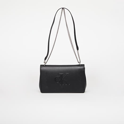 Tasche Calvin Klein Jeans Sculpted Ew Flap Bag Black