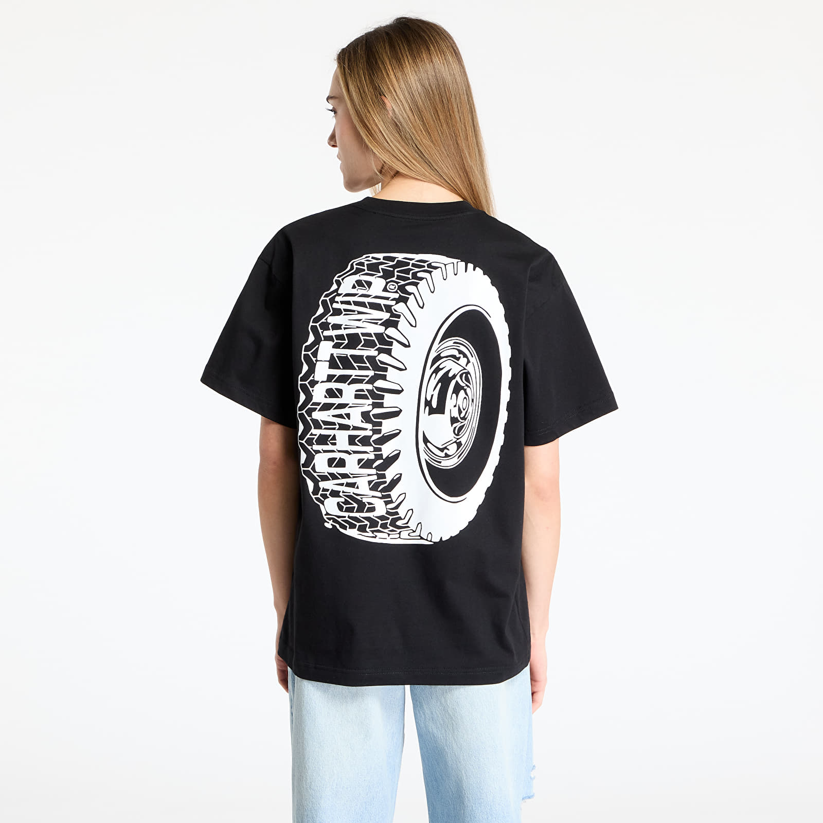 T-shirts Carhartt WIP Shortsleeve Tire T-Shirt UNISEX Black