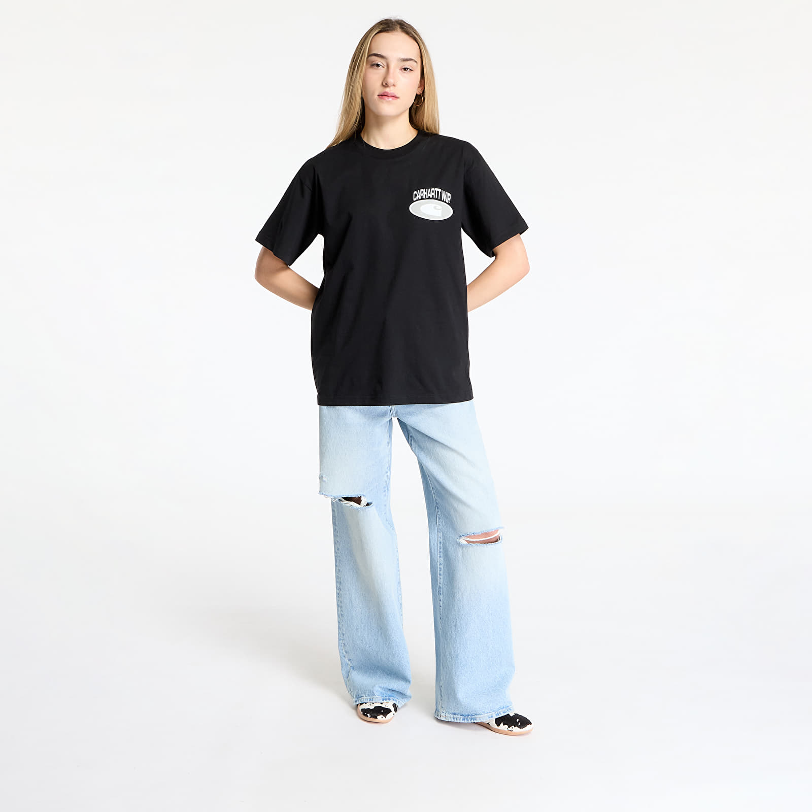 T-shirts Carhartt WIP Shortsleeve Tire T-Shirt UNISEX Black