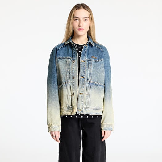 DIME Denim Jacket UNISEX Dipped Sandblasted Indigo