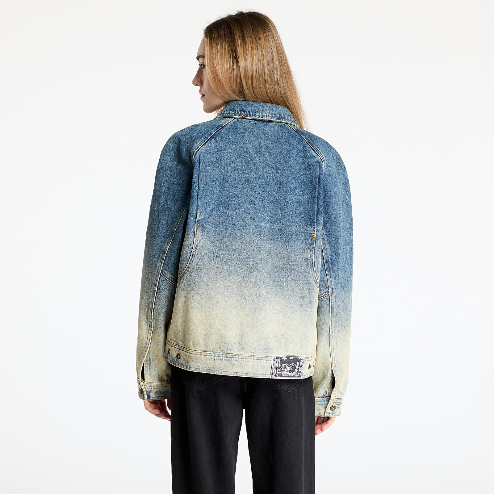 Bundy DIME Denim Jacket UNISEX Dipped Sandblasted Indigo