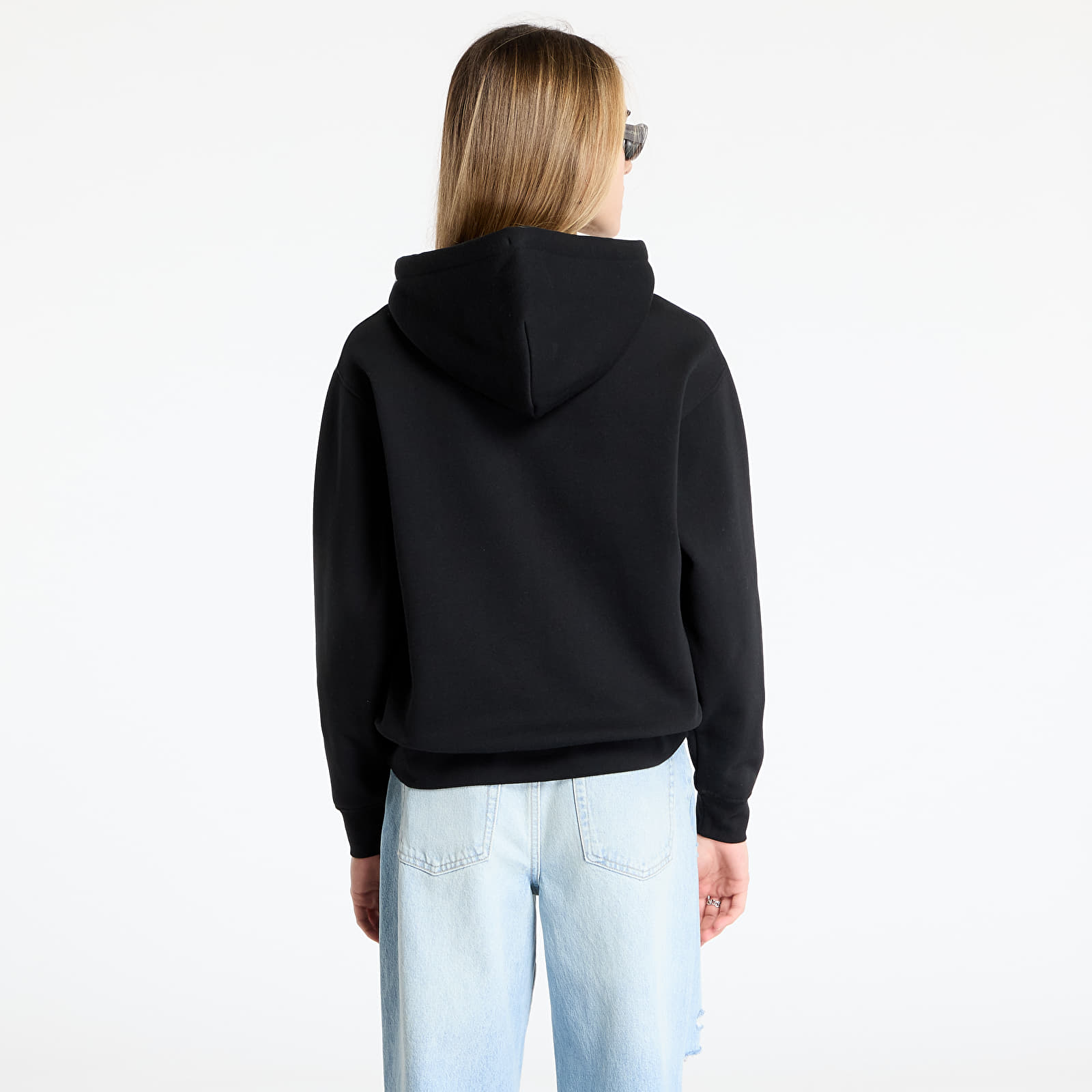 Mikiny DIME Cursive Zip-Hoodie UNISEX Black