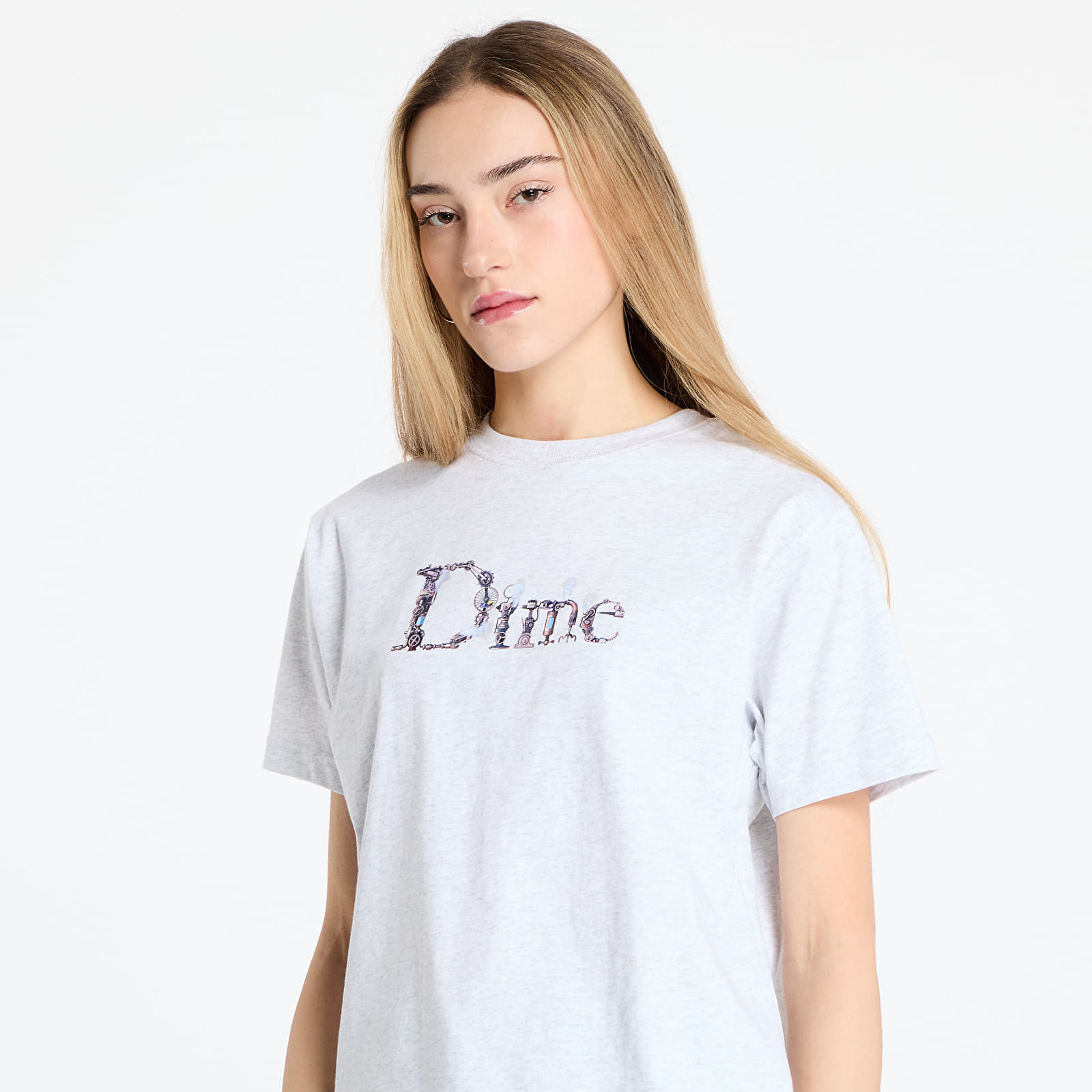 Trička DIME Classic Steampunk T-Shirt UNISEX Ash