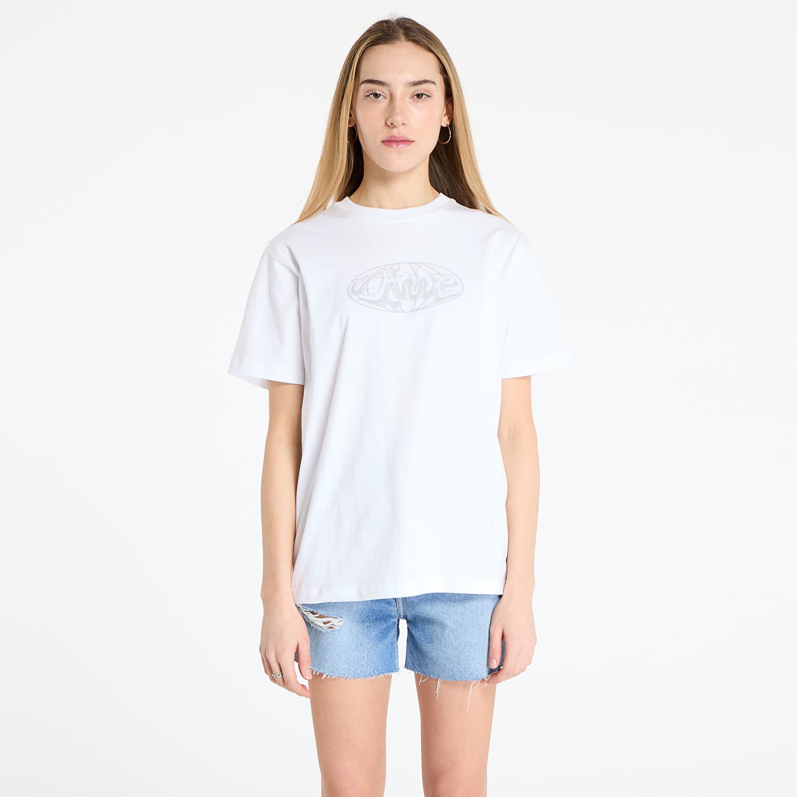 T-Shirts DIME Globe T-Shirt UNISEX White