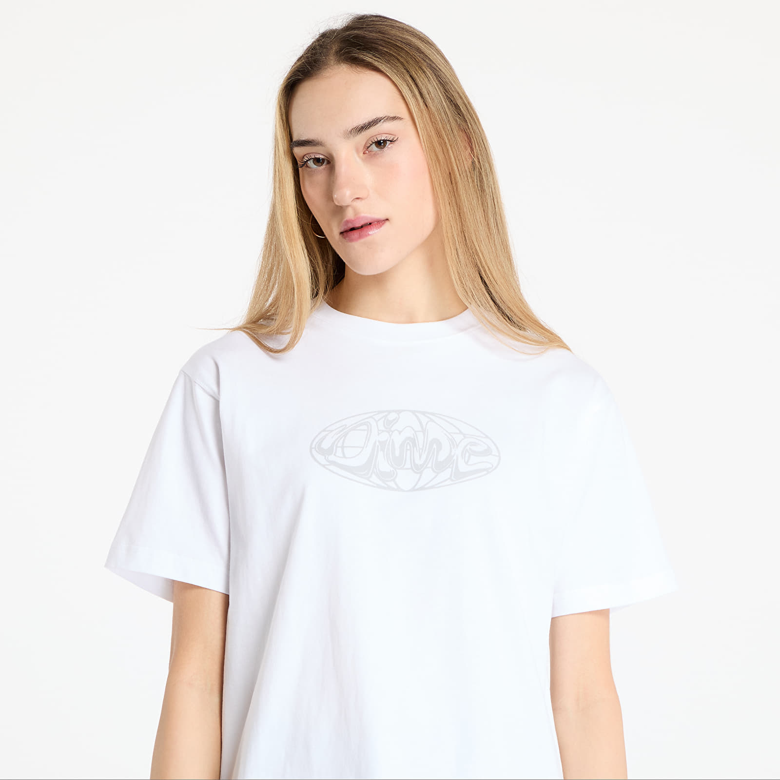 T-Shirts DIME Globe T-Shirt UNISEX White