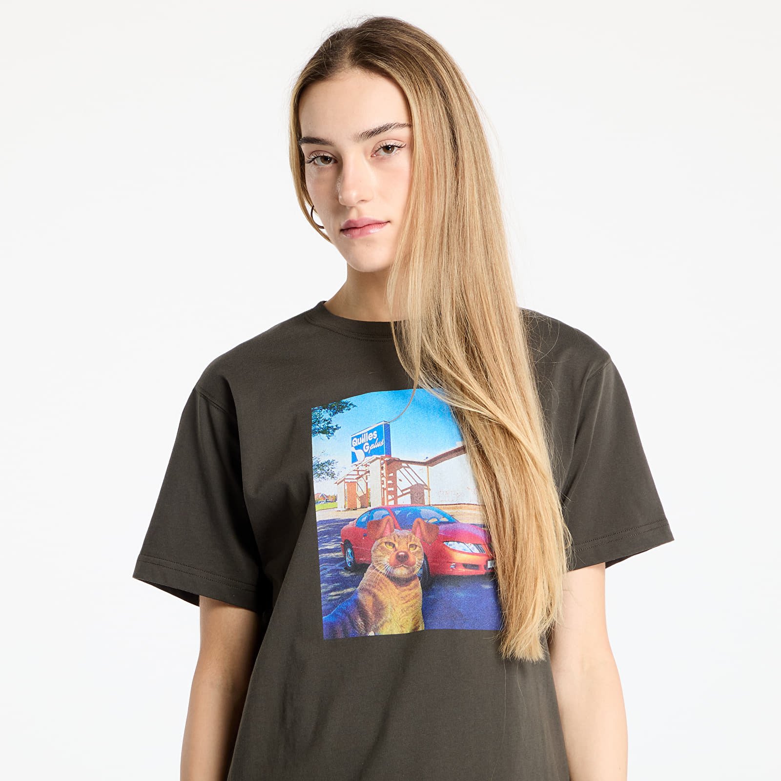 Trička DIME Selfie T-Shirt UNISEX Vintage Black