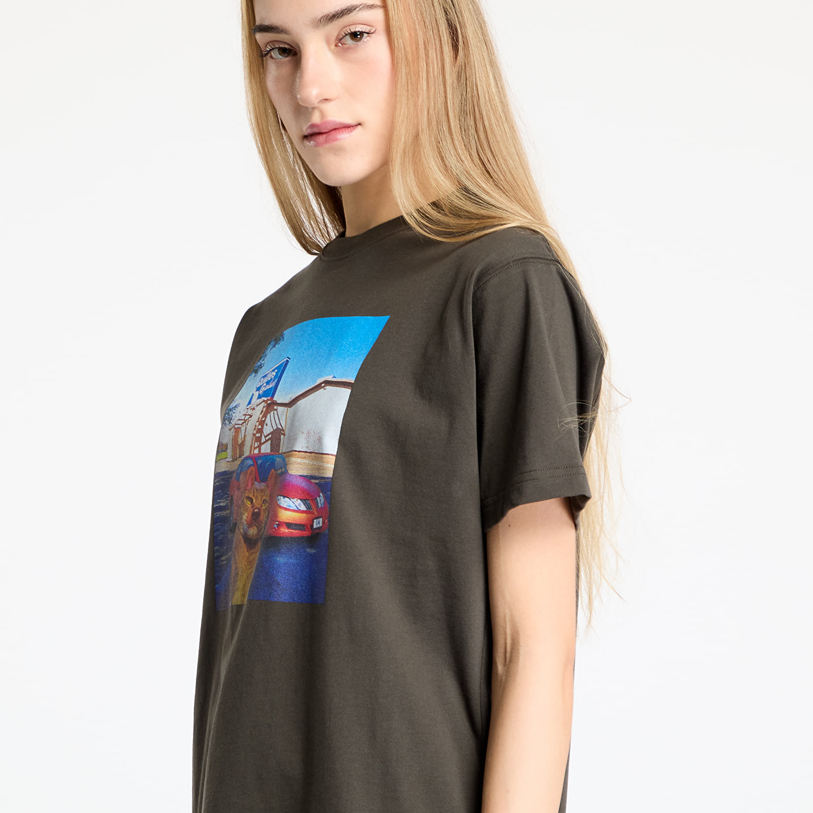 Trička DIME Selfie T-Shirt UNISEX Vintage Black