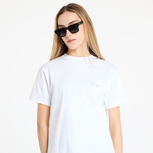 ★Dime★ Classic Small Logo Short Sleeve T-Shirt White T-shirts DIME Classic Small Logo T-Shirt UNISEX White | Footshop
