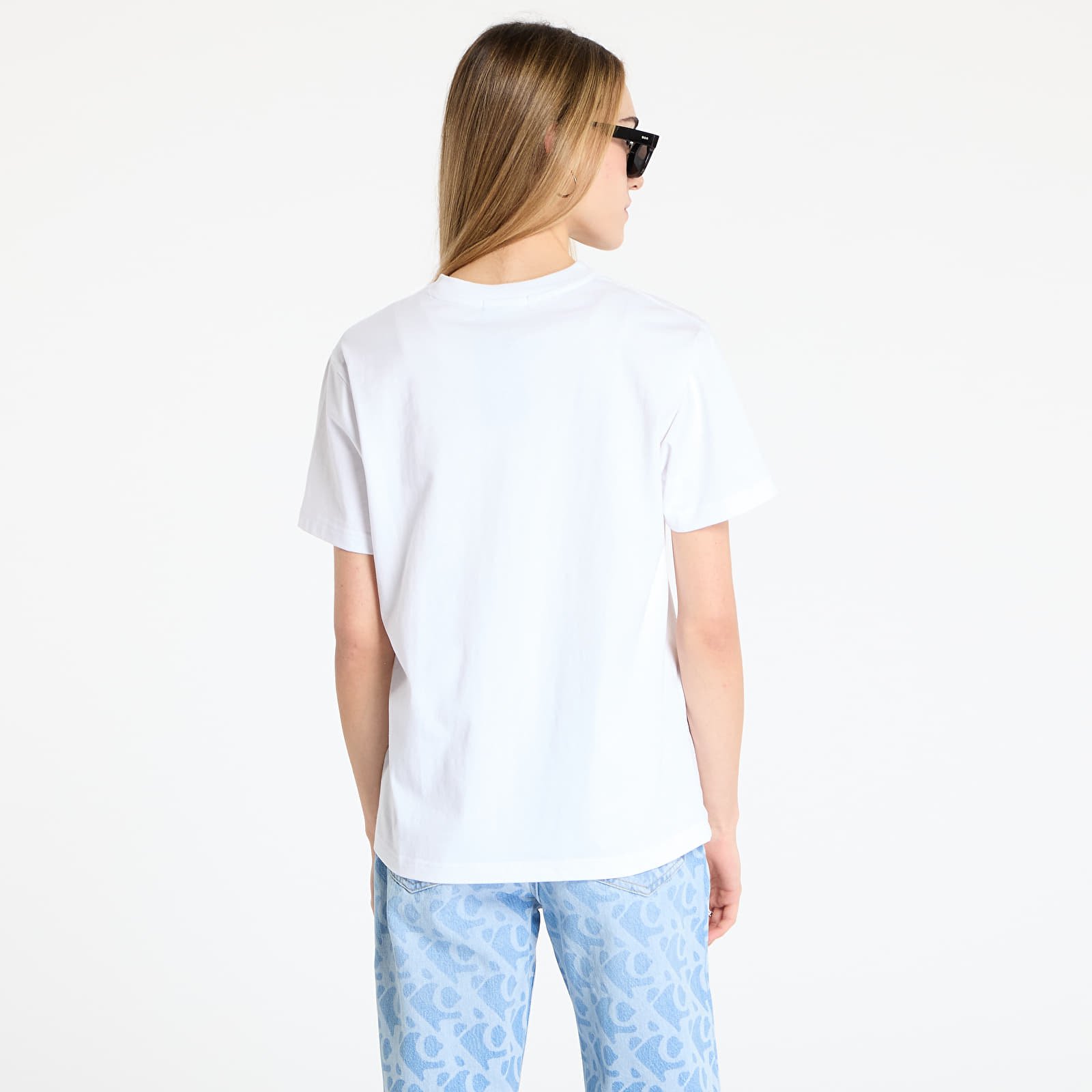 Trička DIME Classic Small Logo T-Shirt UNISEX White