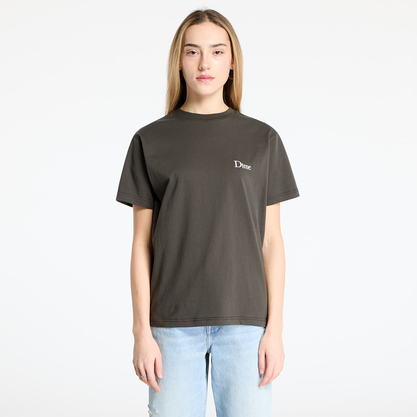 T-shirts DIME Classic Small Logo T-Shirt UNISEX Vintage Black