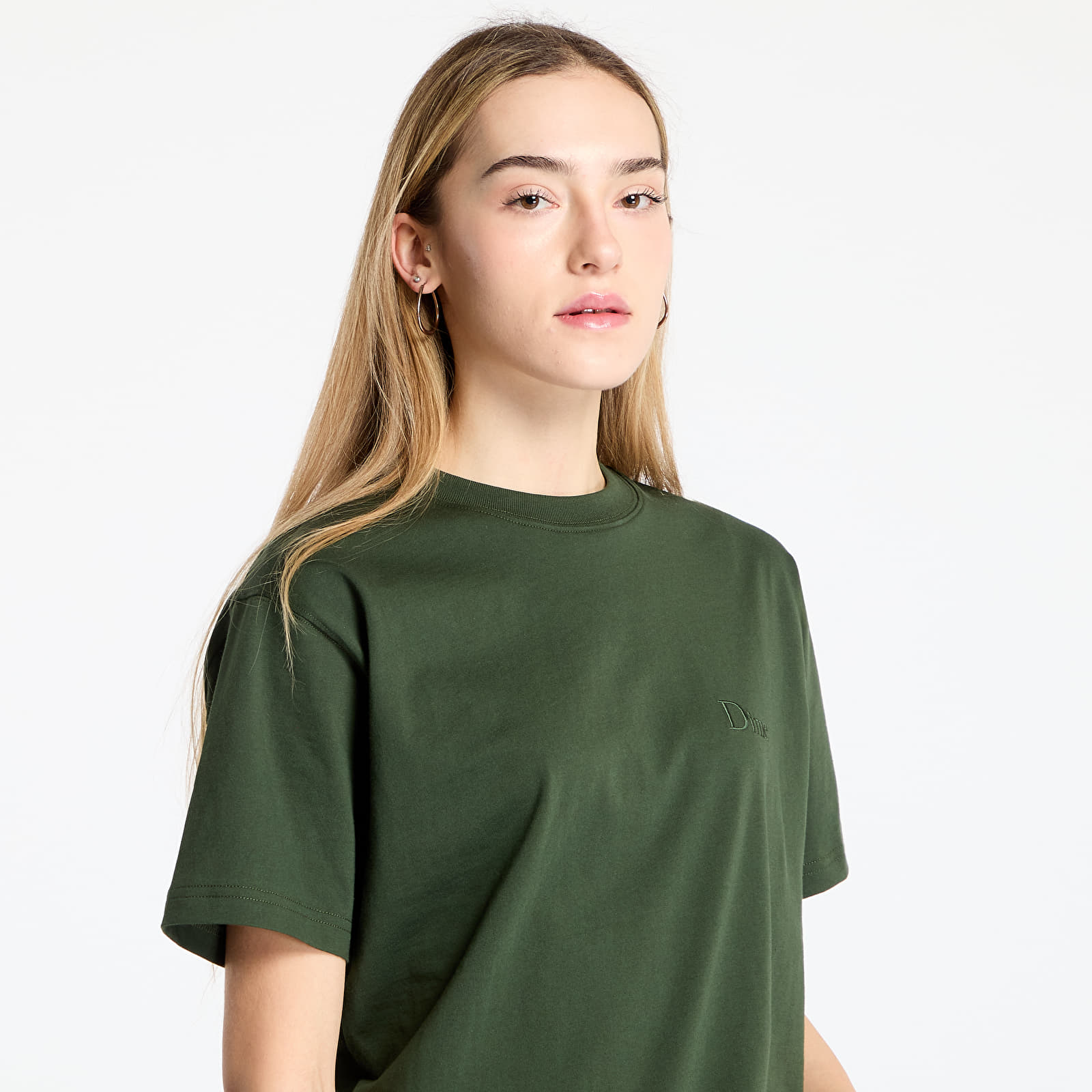 T-shirts DIME Classic Small Logo T-Shirt UNISEX Forest Green