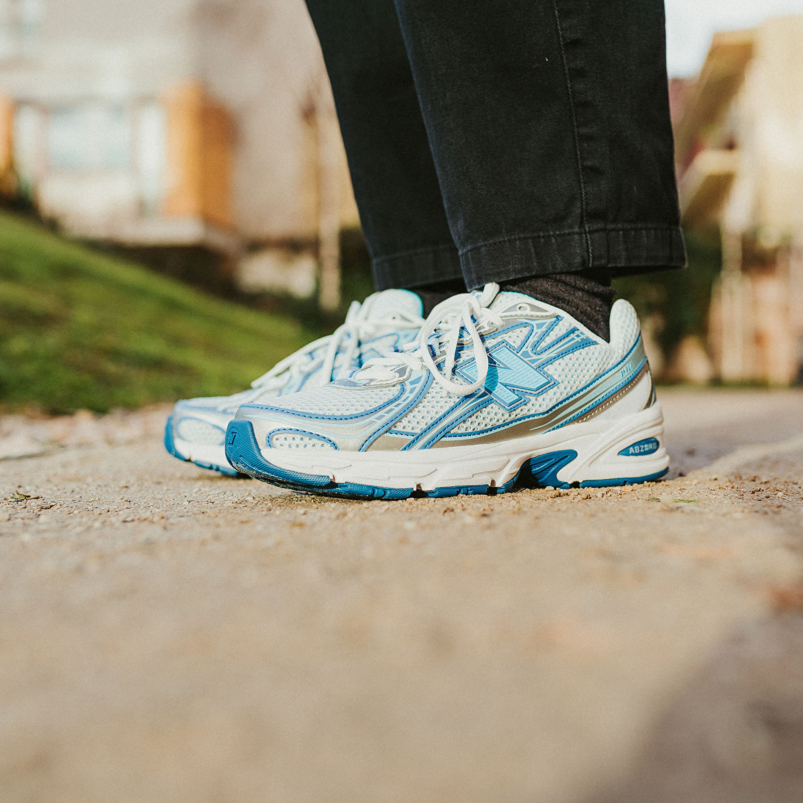 Men's shoes New Balance 740 Blue Agate/ White/ Sky Blue