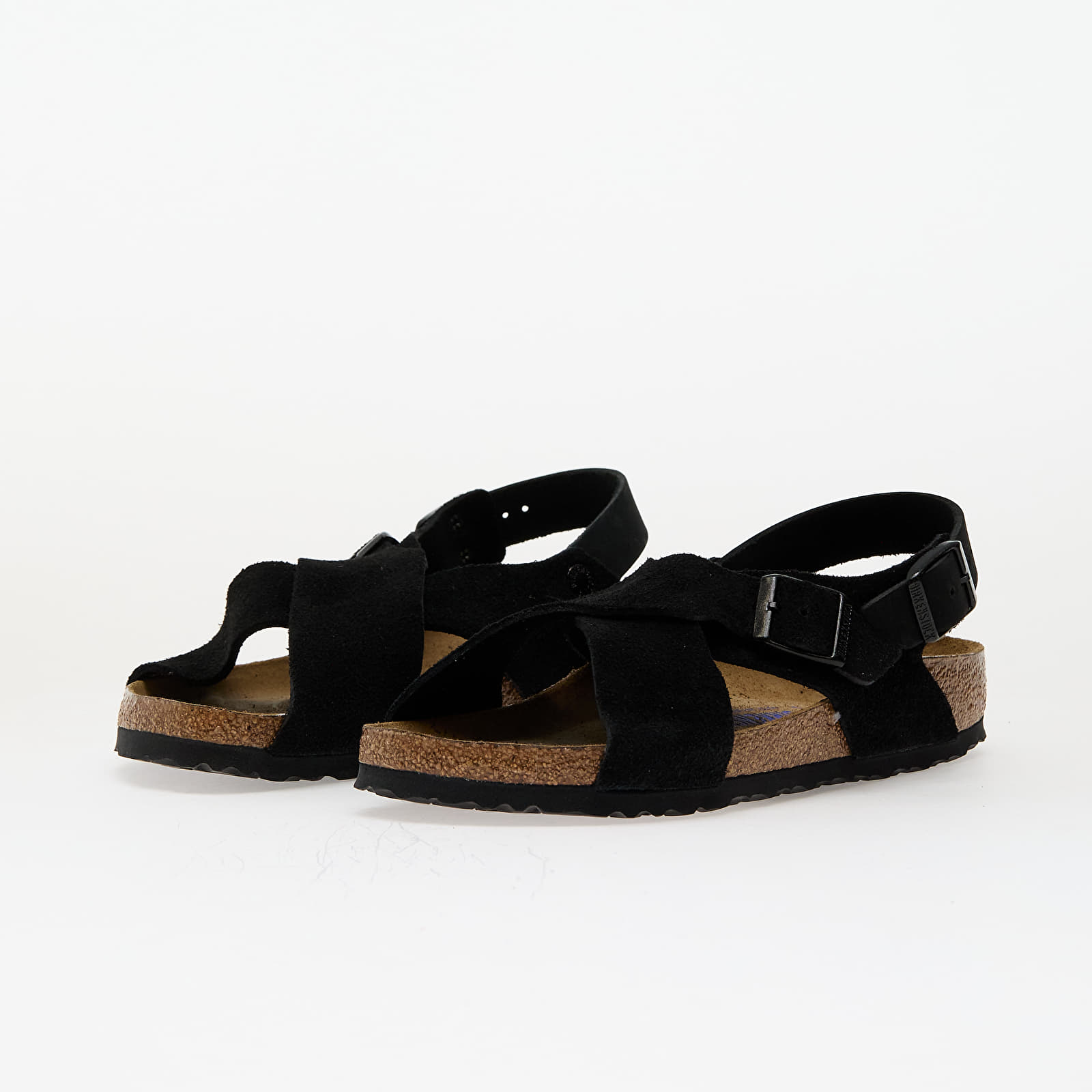 Dámské tenisky a boty Birkenstock Tulum II VL/NB Suede Leather Nubuck Black