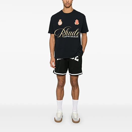 Tričko Rhude Script Crest Tee Vintage Black