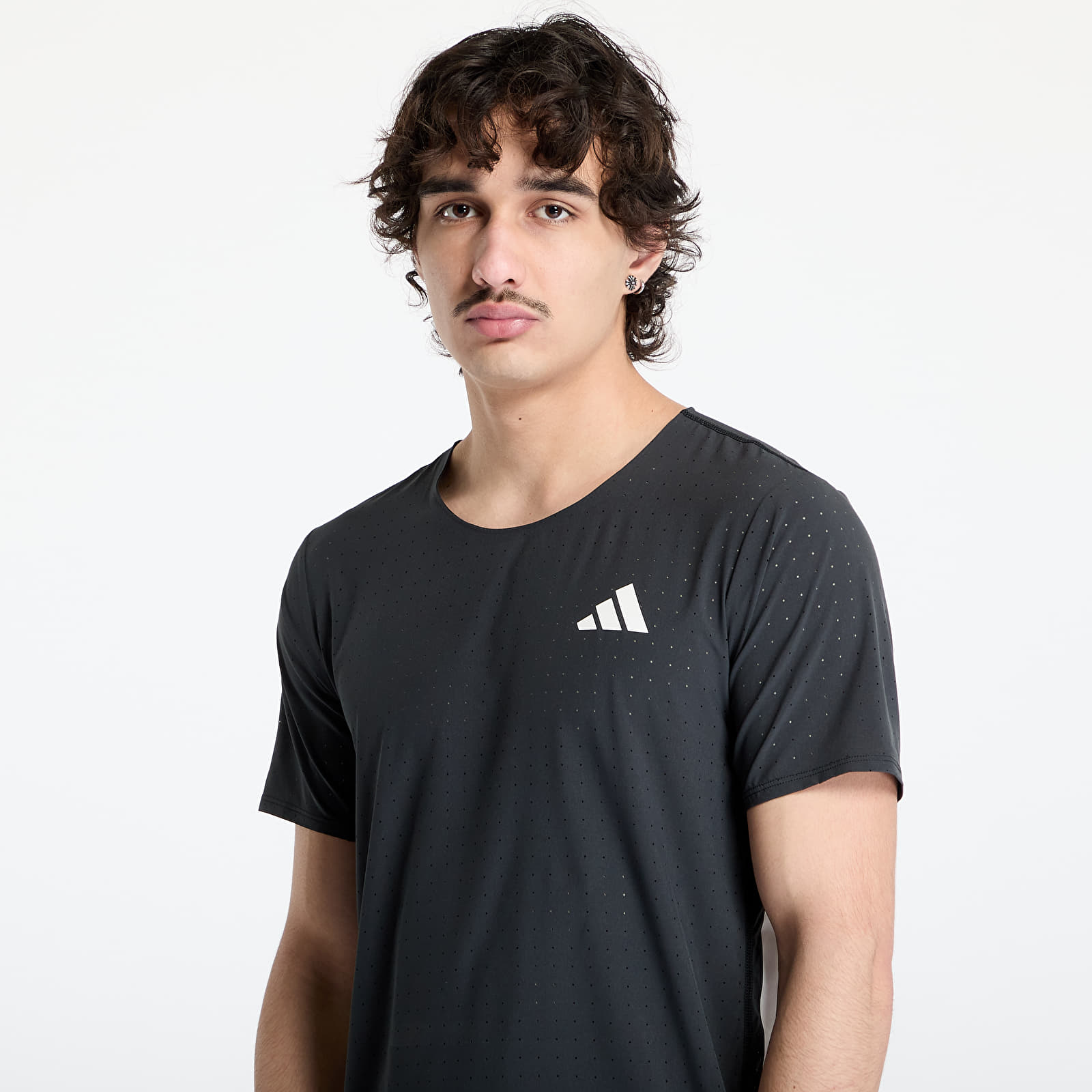 Tričká adidas Adizero Running T-Shirt Black