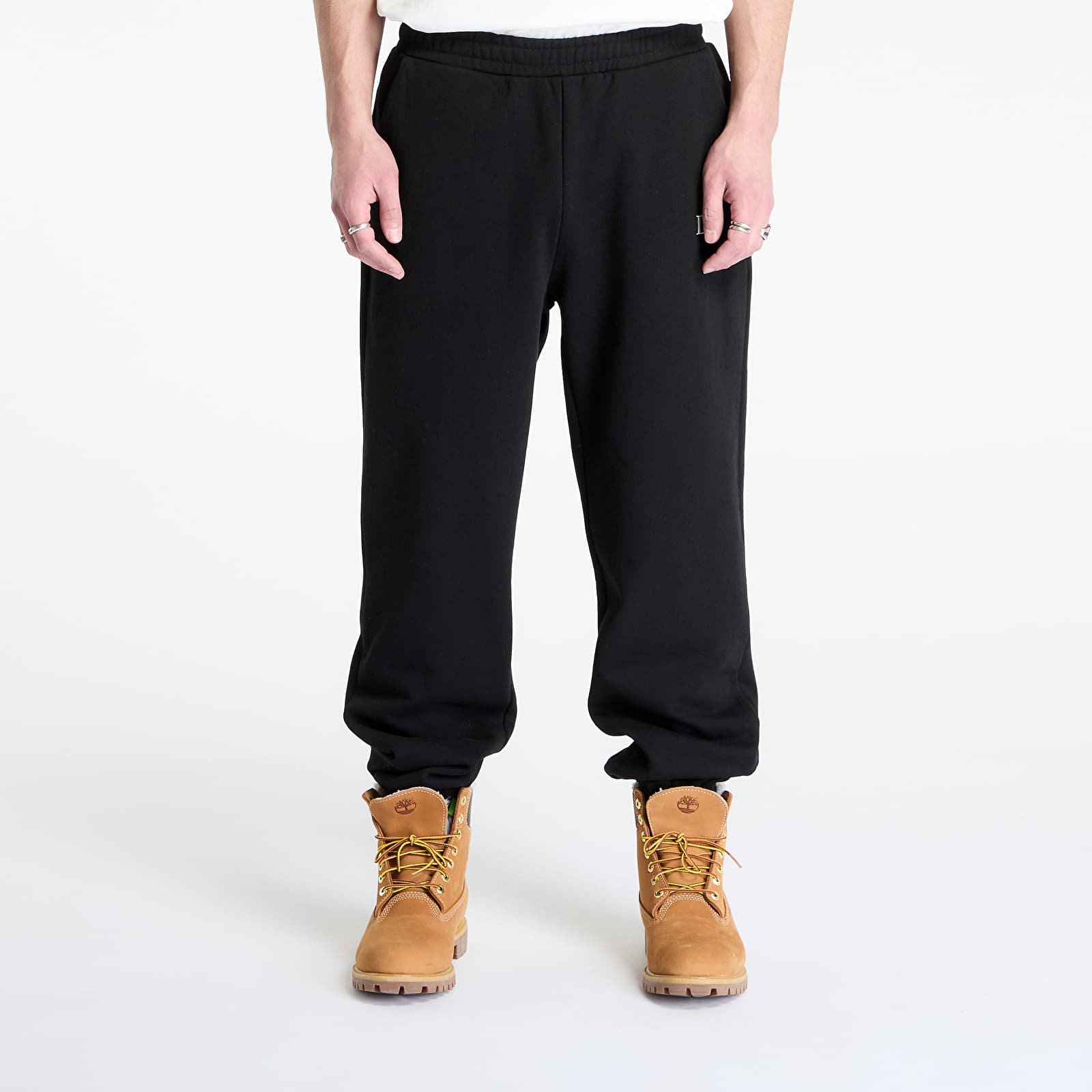 Pánské tepláky DIME Classic Small Logo Sweatpants Black