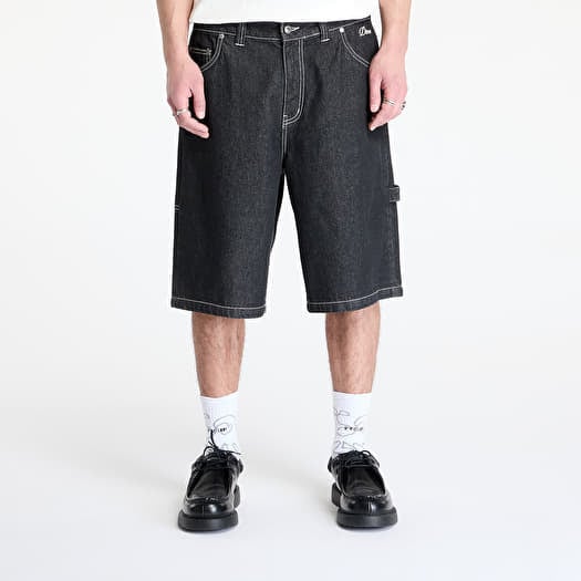 DIME Classic Denim Shorts Black Washed