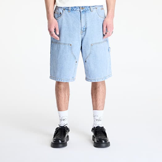 DIME Carpenter Denim Shorts Blue Washed