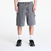 DIME Carpenter Denim Shorts Faded Black