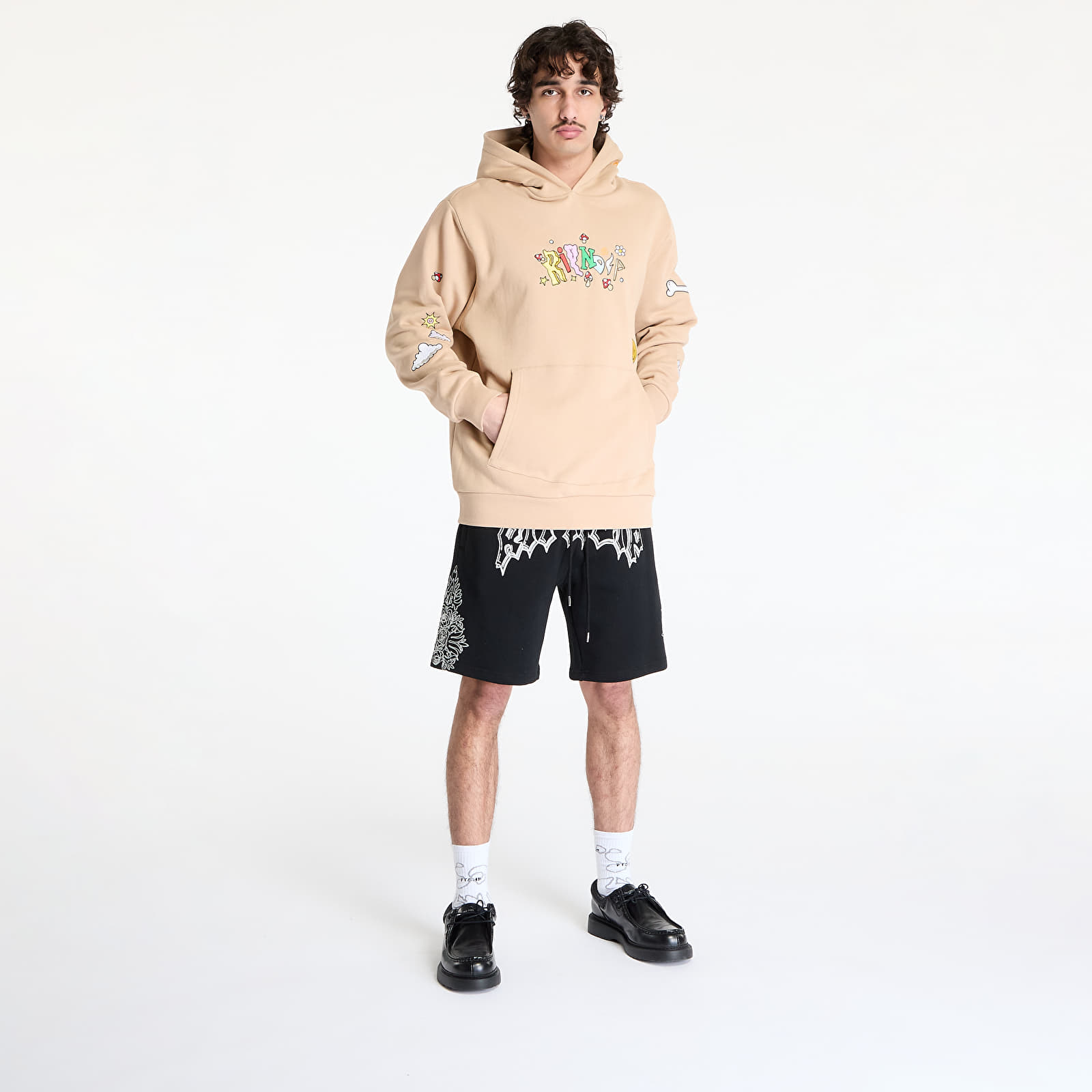 Rövidnadrágok RIPNDIP Mother Nerm Sweatshorts Black