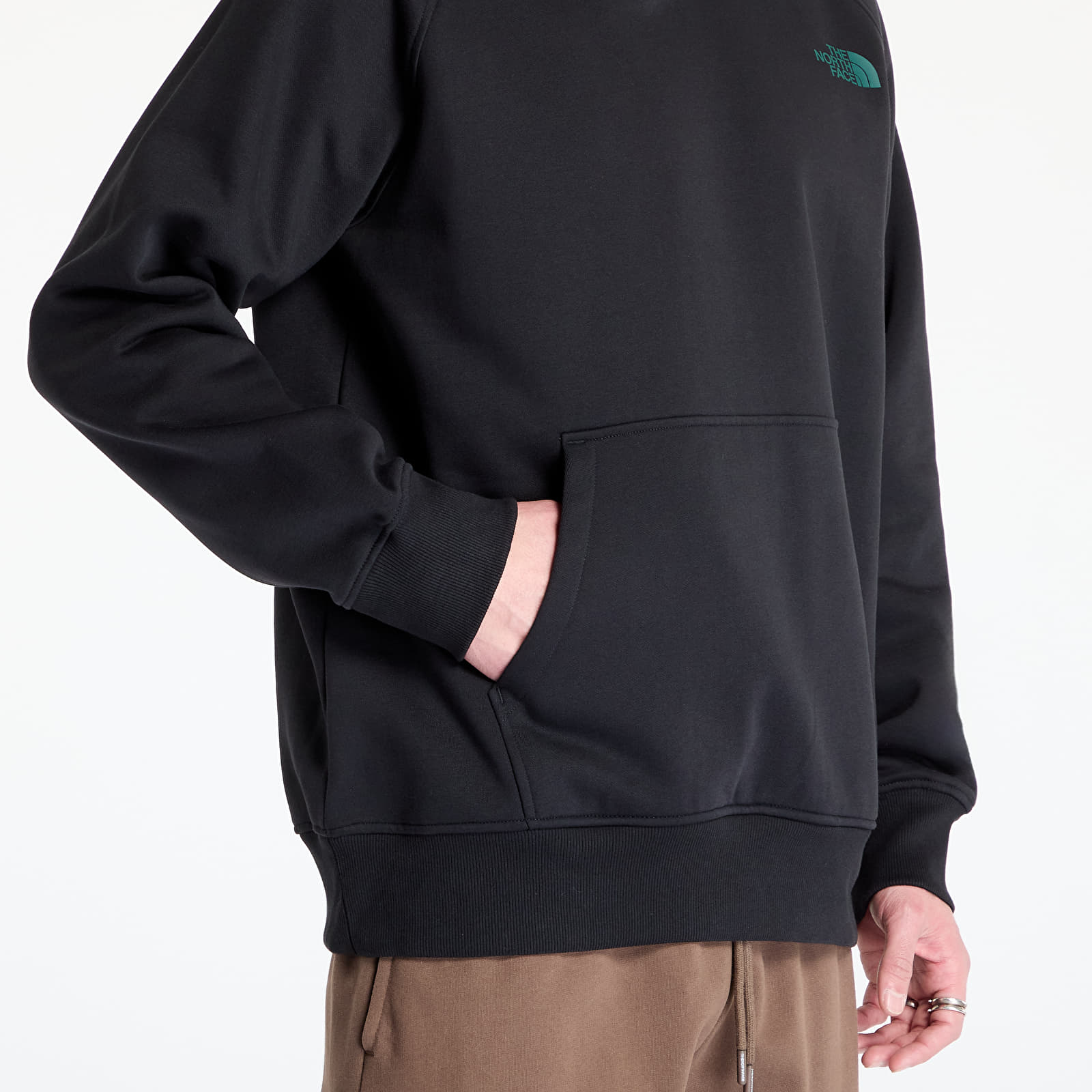 Hoodies and sweatshirts  The North Face Raglan Box Nse Tailgrid Infill Hoodie TNF Black/ Deep Nori Tra