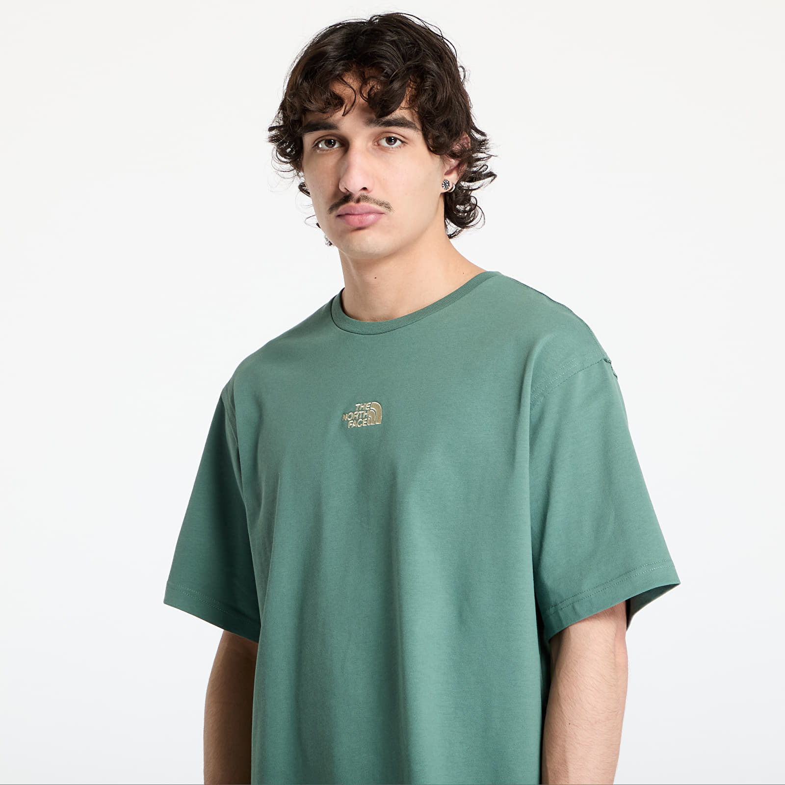 Men's T-shirts The North Face Ss Heritage Graphic Relaxed Tee Duck Green