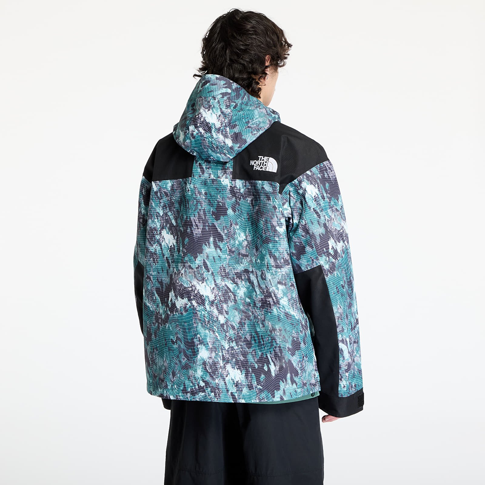 Trenerių striukės The North Face Dryvent Mono Mountain Jacket Deep Nori Trail Grid Pr