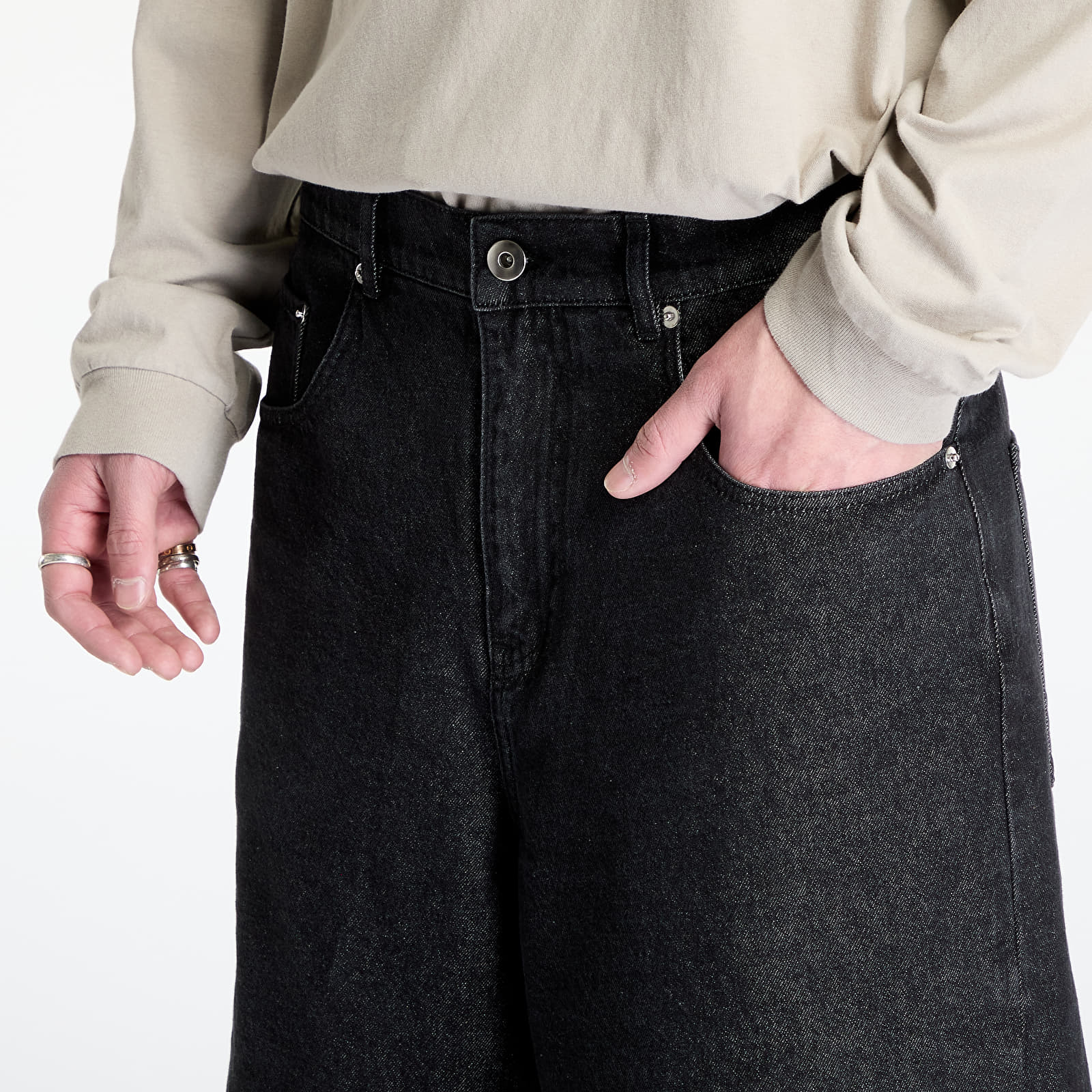 Hosen und Jeans Umbro Hybrid Cargo Pants Washed Black