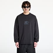 Umbro Og Logo Long Sleeve T-Shirt Washed Black