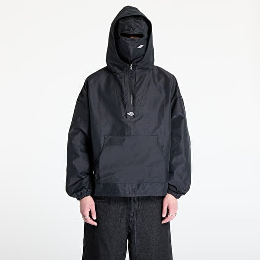 Umbro Check Mask Anorak Navy/ Dark Brown