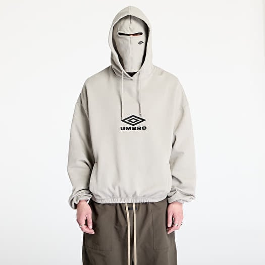 Umbro Og Logo Mask Hoodie Taupe