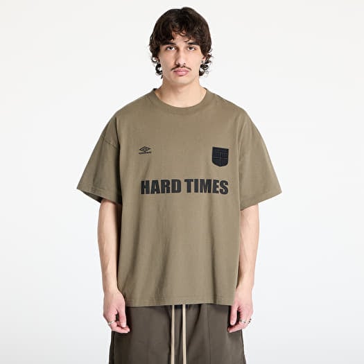 Tričko Umbro Hard Times T-Shirt Army Green