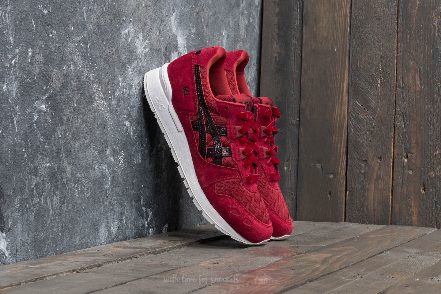 Damesschoenen Asics Gel-Lyte Burgundy/ Black