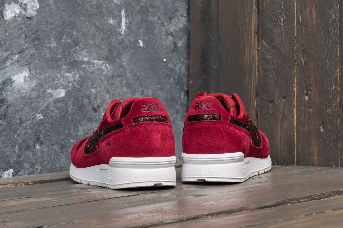Damesschoenen Asics Gel-Lyte Burgundy/ Black