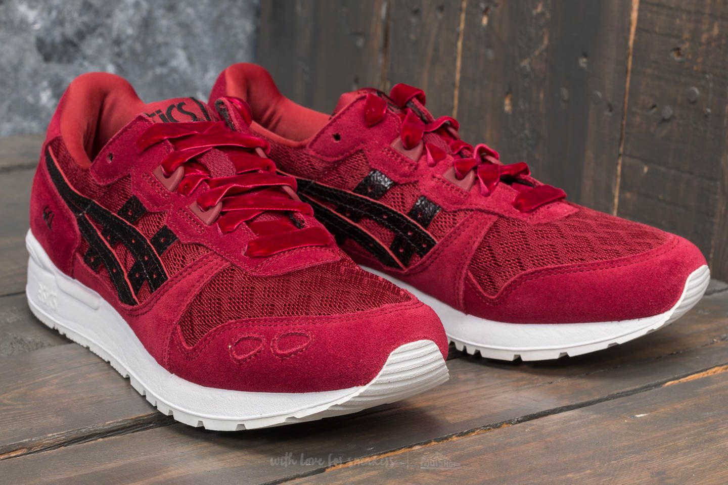 Damesschoenen Asics Gel-Lyte Burgundy/ Black