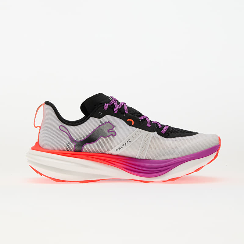 Puma Deviate Nitro Elite Trail Puma White-Glow Red-Magenta  display picture 2