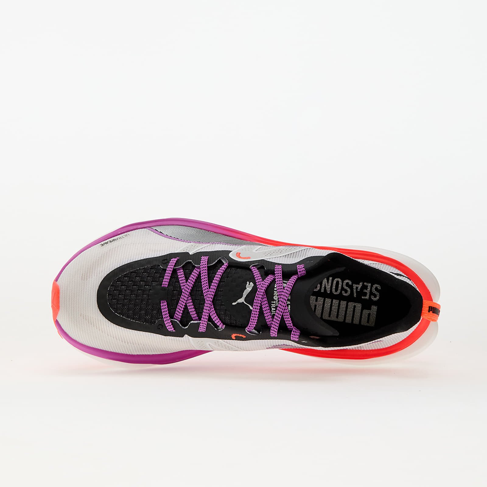 Men's shoes Puma Deviate Nitro Elite Trail Puma White-Glow Red-Magenta
