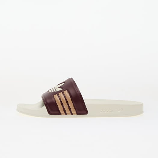 adidas Adilette Shadow Red/ Crew White/ Warm Sand