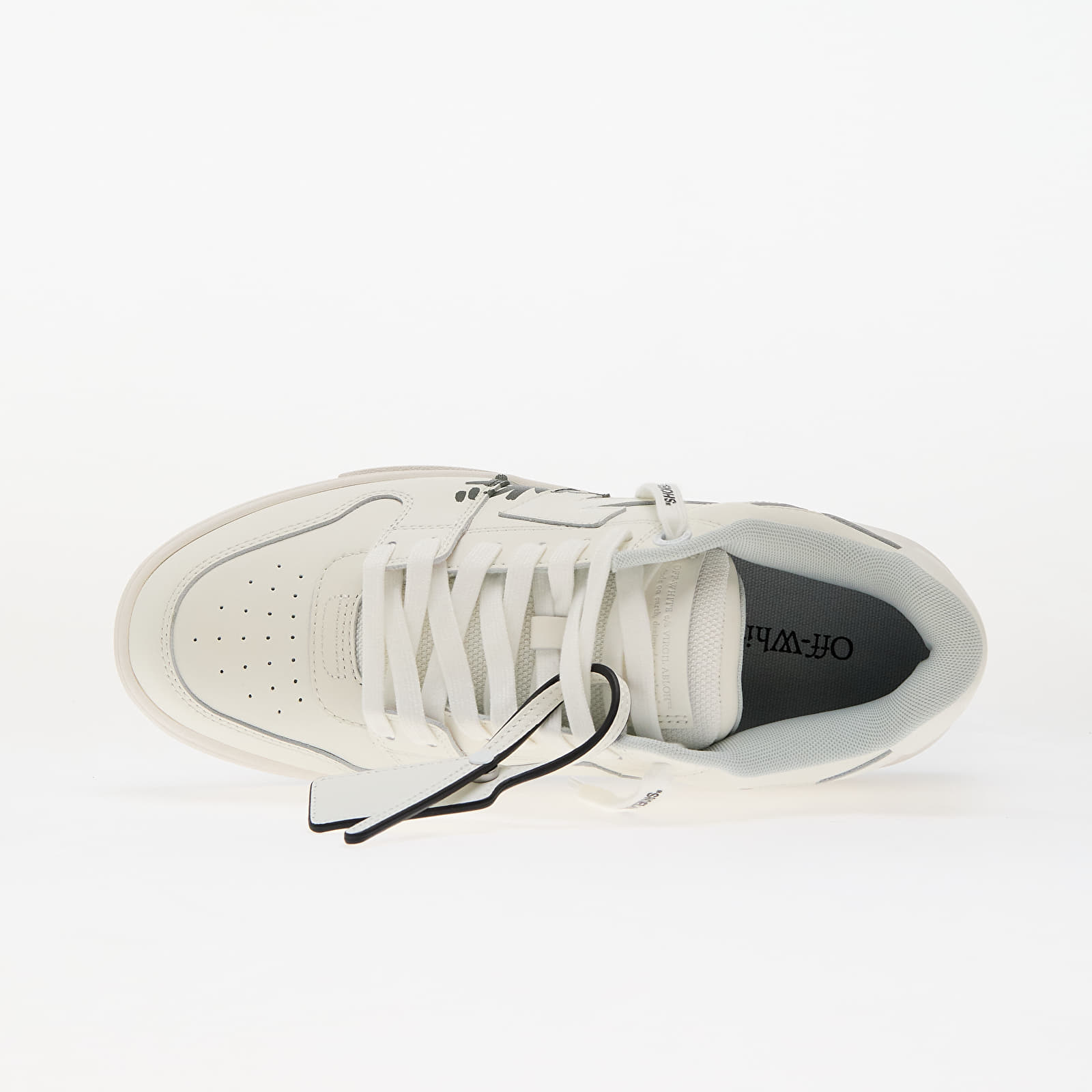 Scarpe uomo Off-White Out Of Office ''For Walking'' White Black