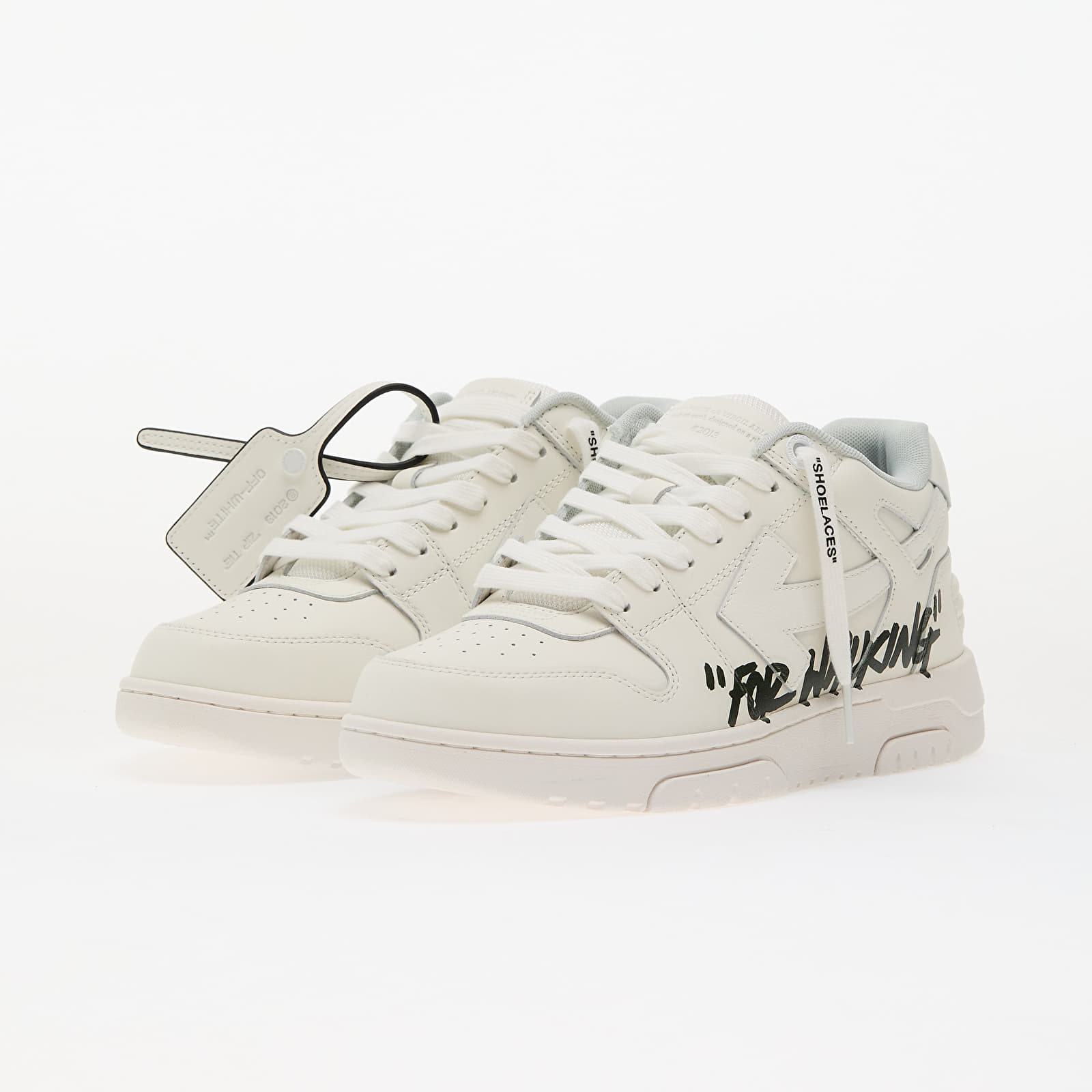 Scarpe uomo Off-White Out Of Office ''For Walking'' White Black